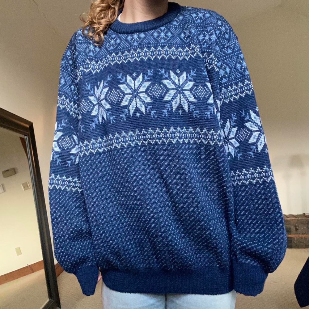 Vintage L.L. Bean Wool XL Oversized Sweater